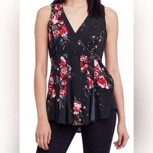 Free People, Sz XS & Med Available, Black, Wrap Tunic Top - NWT